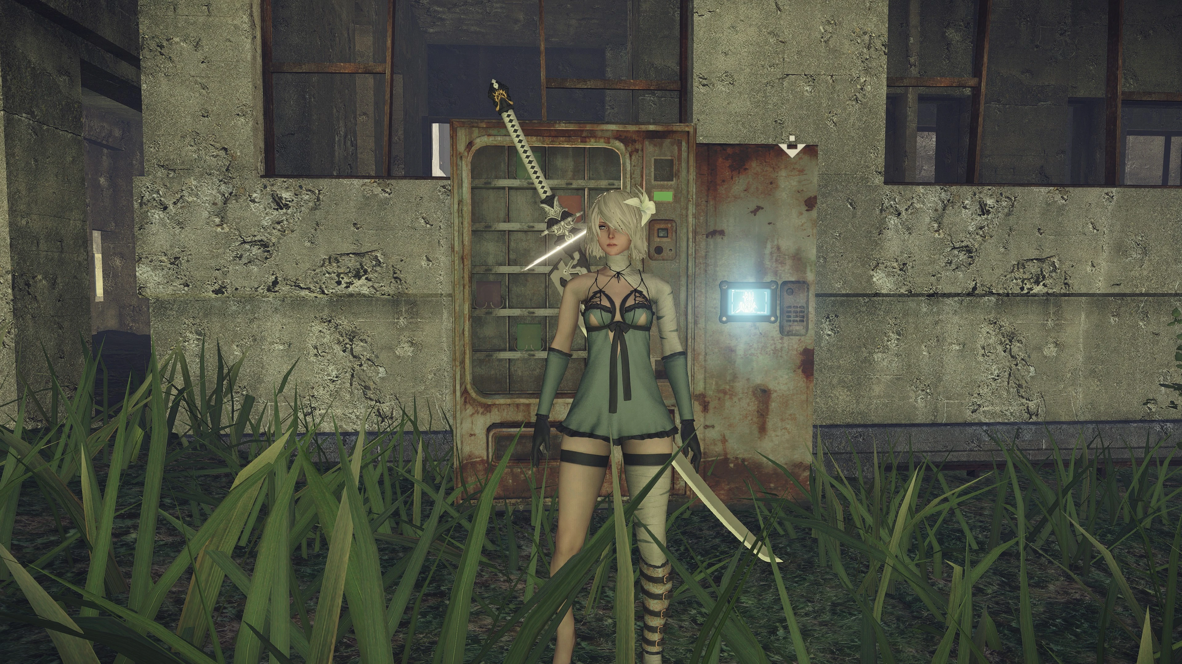 ニーアオートマタ A2 mod Revealing Outfit for A2