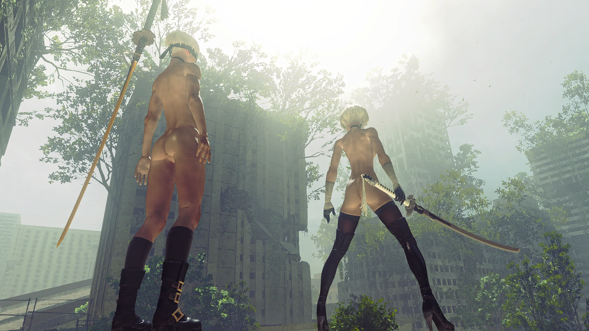 ニーアオートマタ A2 mod Nude androids