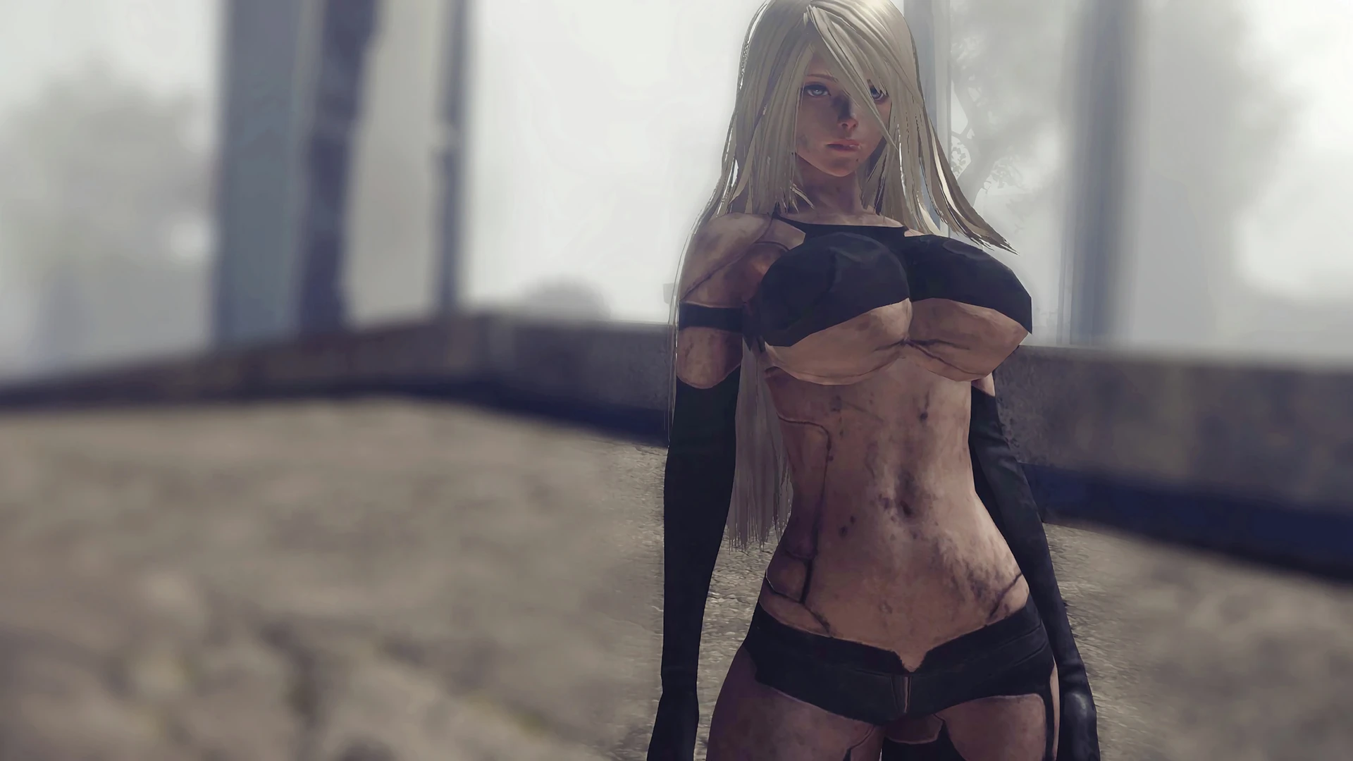 ニーアオートマタ A2 mod A2 extraTiddy and lessClothes