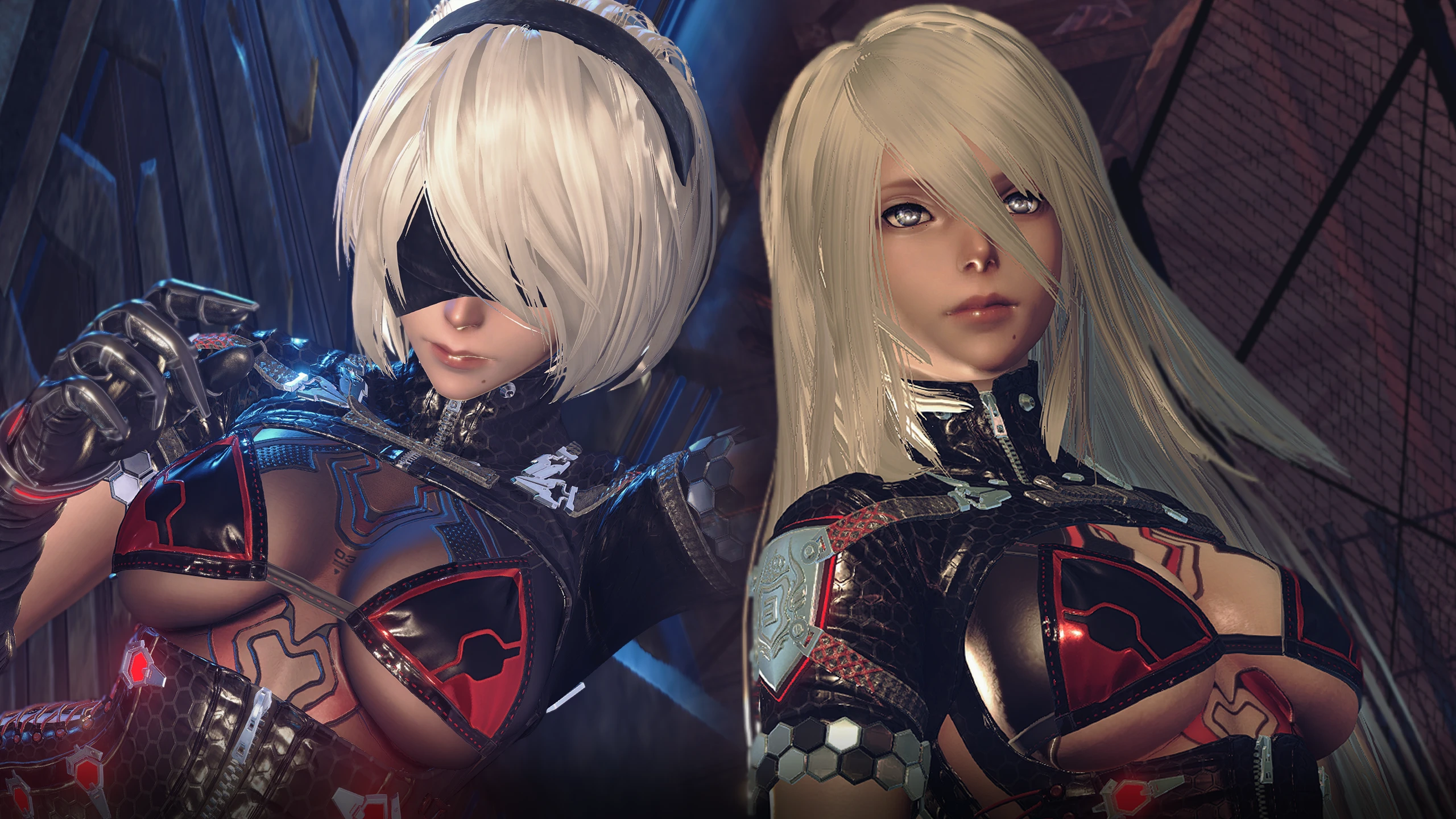 ニーアオートマタ A2 mod 2B-A2 in Keyhole Suit (Stellar Blade)