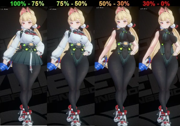 ゼンレスゾーンゼロ アリス mod Alice Bottom Heavy - Clothing Break(SFW)+(NSFW)