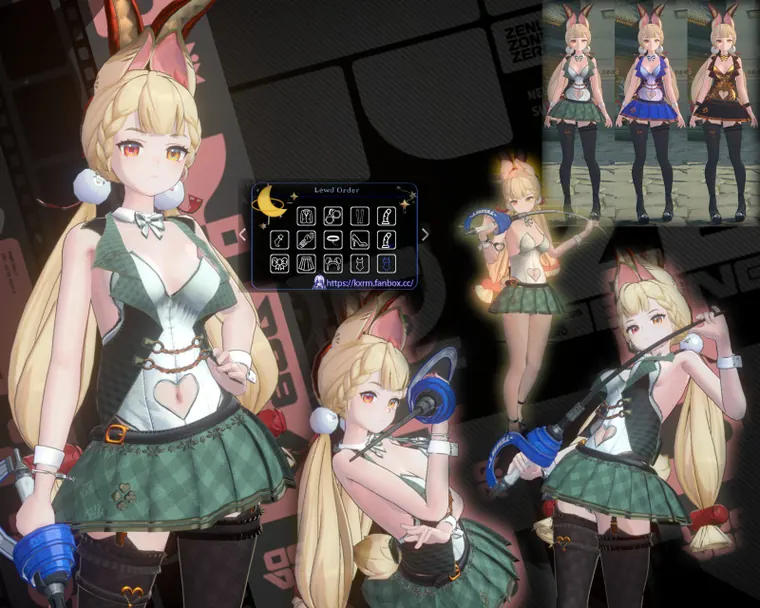 ゼンレスゾーンゼロ アリス mod Alice Bunny Girl Lewd Order Switch