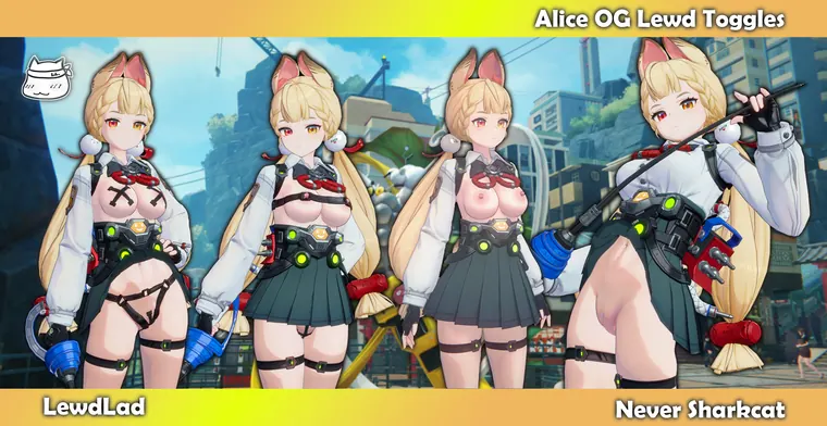 ゼンレスゾーンゼロ アリス mod Alice OG Lewd Toggles Collection