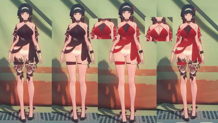 ゼンレスゾーンゼロ アストラ mod Astra Yao-NSFW Dafeng evening dress