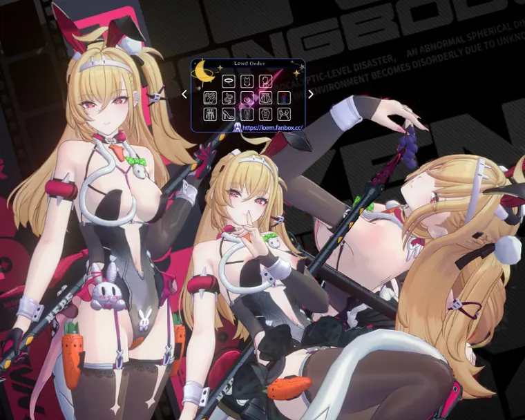 ゼンレスゾーンゼロ シーシィア mod Cissia Bunny Girl Lewd Order Switch
