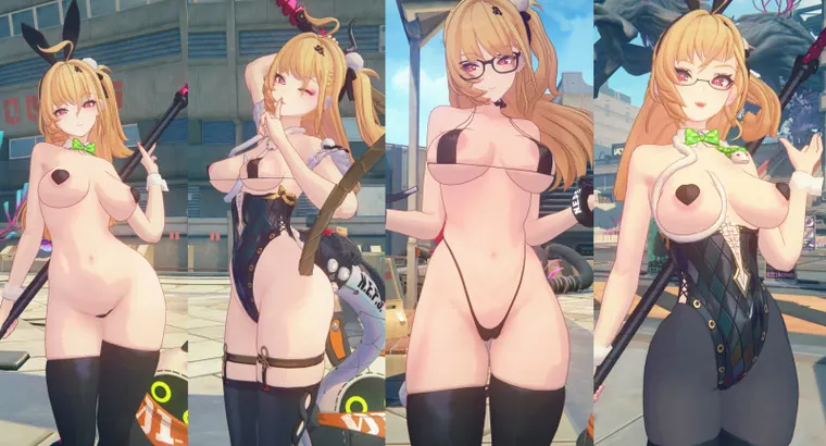 ゼンレスゾーンゼロ シーシィア mod Cissia Lewd Bunny Outfit