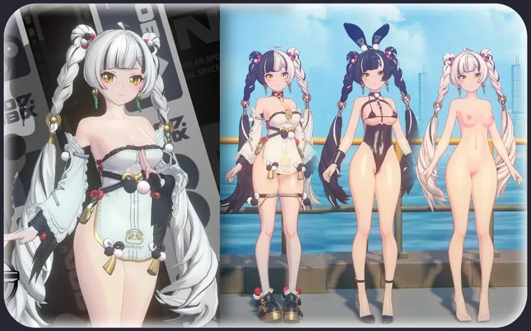 ゼンレスゾーンゼロ ダイアリン mod Dialyn-OG&amp;Charming Bunny-NSFW