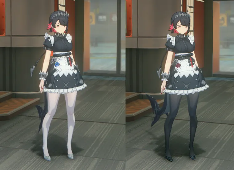 ゼンレスゾーンゼロ エレン mod Different Pantyhose for Ellen