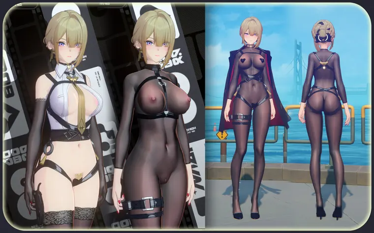 ゼンレスゾーンゼロ イヴリン mod Evelyn-OG &amp; Bondage-NSFW