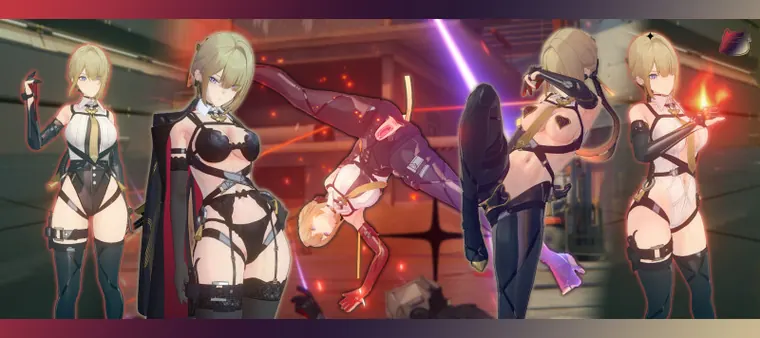ゼンレスゾーンゼロ イヴリン mod Evelyn Skimpy &amp; Lewd Series