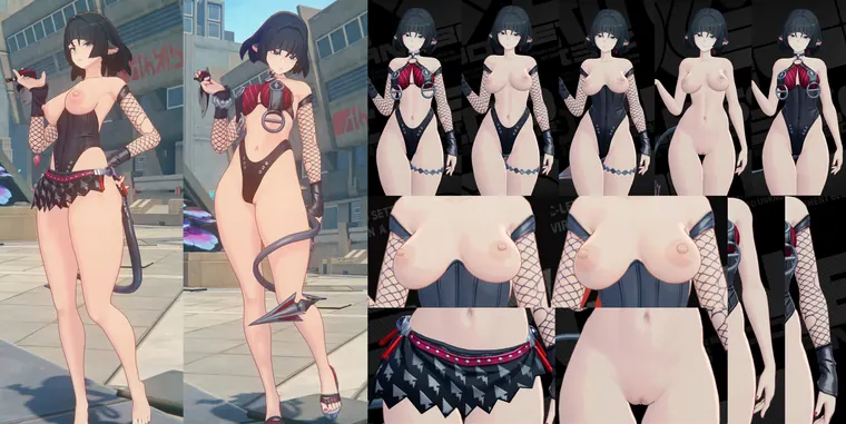 ゼンレスゾーンゼロ ジェーン mod Jane Skin Mix &amp; Match NSFW Mod (Full Version)
