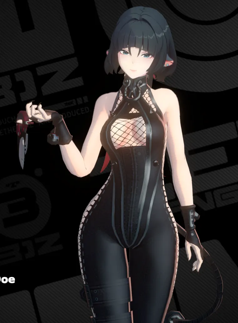 ゼンレスゾーンゼロ ジェーン mod janehalfnude