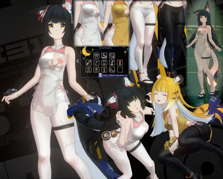 ゼンレスゾーンゼロ 橘福福 mod Ju Fufu Entwined by Fate Lewd Order