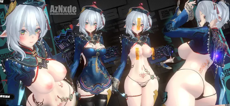 ゼンレスゾーンゼロ ルシア mod Lucia Moxing Suit NSFW