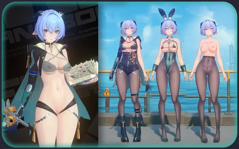 ゼンレスゾーンゼロ ルシア mod Lucia-OG&amp;Charming Bunny-NSFW