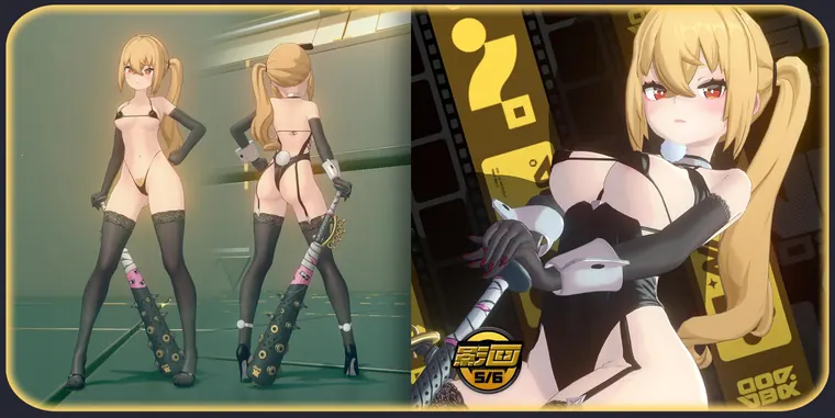 ゼンレスゾーンゼロ ルーシー mod Lucy-OG &amp; Bunny &amp; Bikini-NSFW