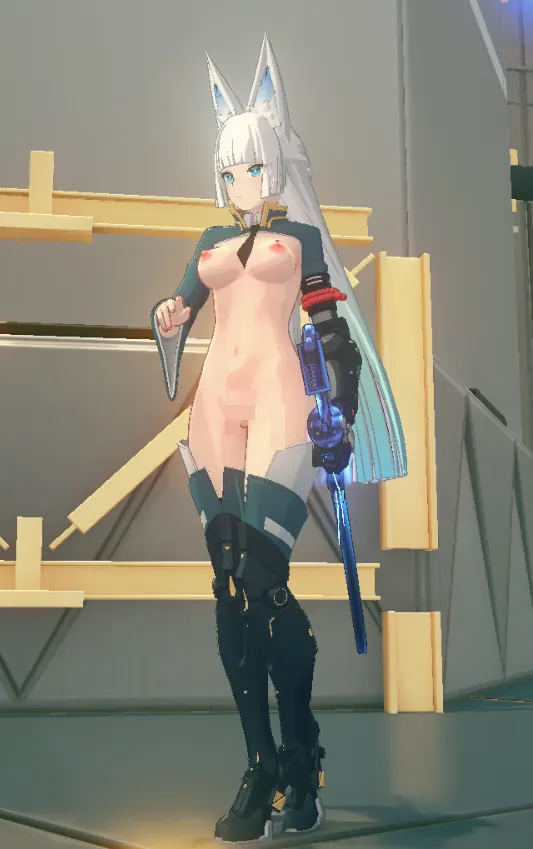 ゼンレスゾーンゼロ 雅 mod Miyabi_【H.S.O.S.6 Combat Uniform】_NSFW+星见雅 雪狐+Arctic_Fox