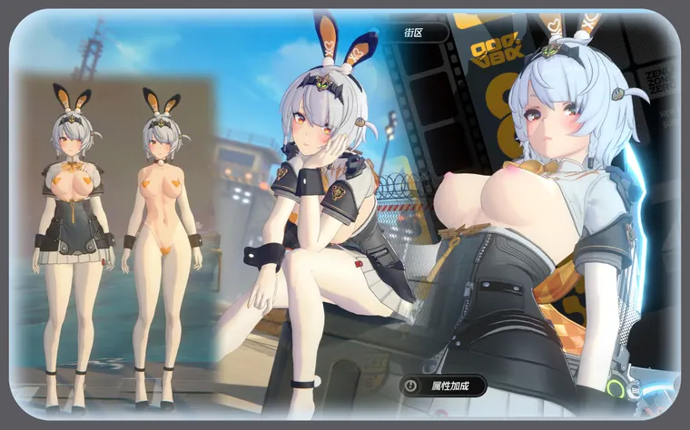 ゼンレスゾーンゼロ 0号・アンビー mod Soldier 0-Anby-Reverse Bunny-NSFW