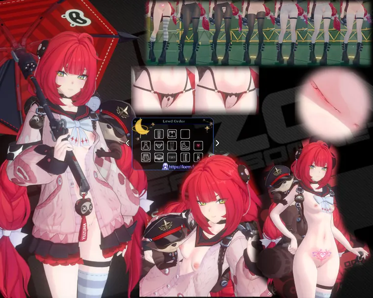 ゼンレスゾーンゼロ 柚葉 mod Ukinami Yuzuha OG NSFW Order swtich