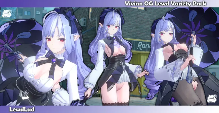 ゼンレスゾーンゼロ ビビアン mod Vivian OG Lewd Variety Pack