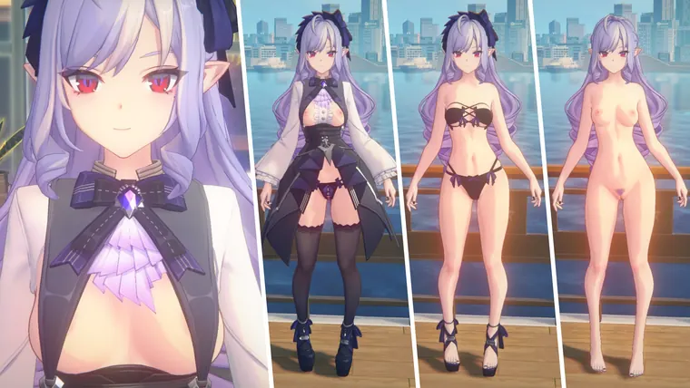 ゼンレスゾーンゼロ ビビアン mod Vivian Undressed: Customization Nude Mod