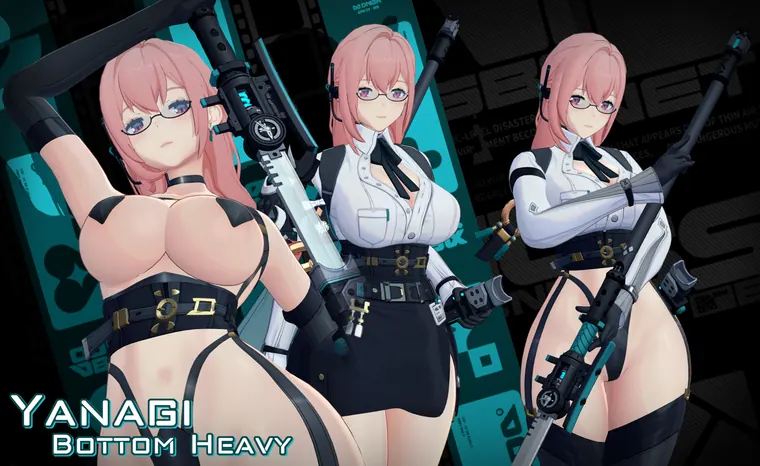 ゼンレスゾーンゼロ 柳 mod Yanagi-BottomHeavy(NSFW) texedit