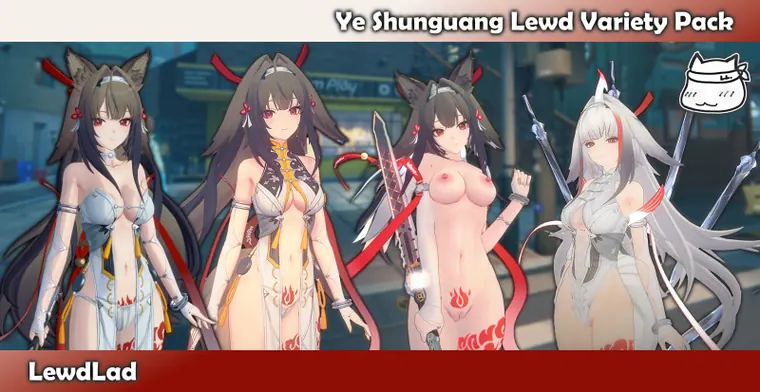 ゼンレスゾーンゼロ 葉瞬光 mod Ye Shunguang Lewd Variety Pack