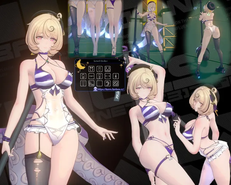 ゼンレスゾーンゼロ イドリー mod Yidhari Bikini Lewd Order Swtich