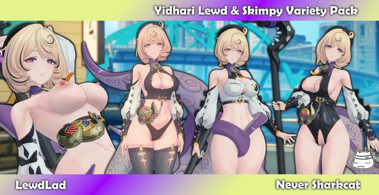 ゼンレスゾーンゼロ イドリー mod Yidhari Lewd &amp; Skimpy Variety Pack