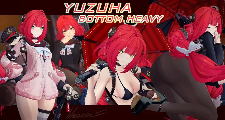 ゼンレスゾーンゼロ 柚葉 mod Yuzuha - Bottom Heavy (NSFW)