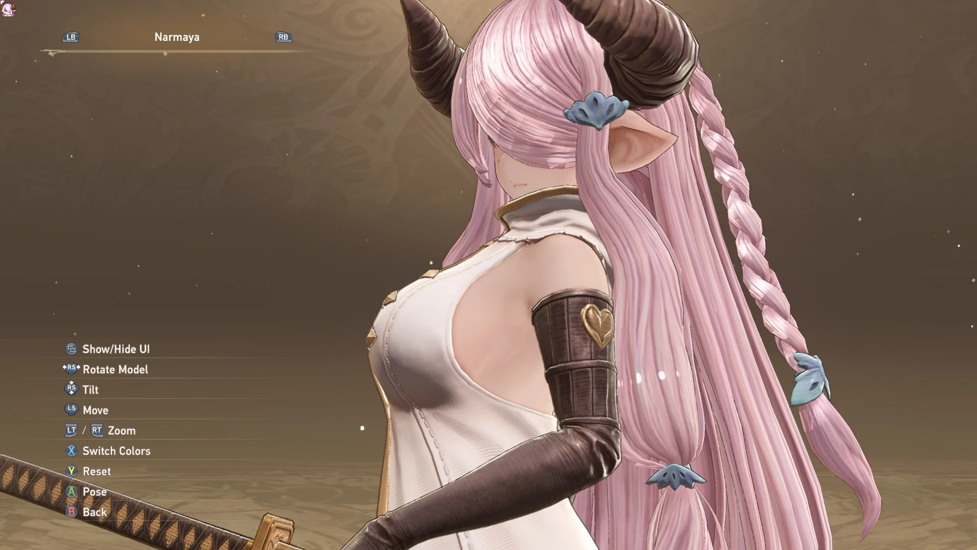 グラブルリリンク ナルメア(Narmaya)mod