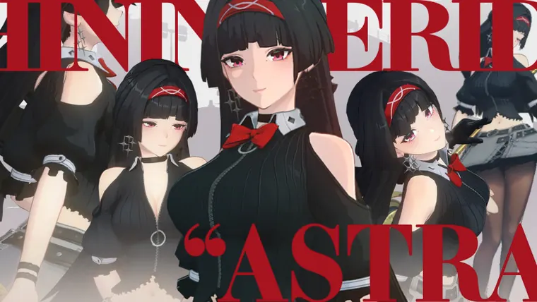 ゼンレスゾーンゼロ アストラ mod [800] Astra Yao SHINING ERIDU (FES Animation CM)
