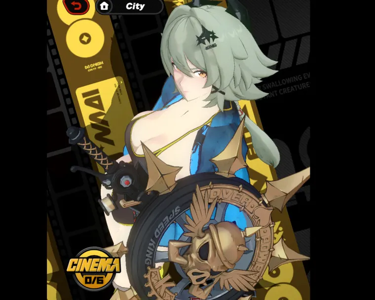 ゼンレスゾーンゼロ シーザー mod [Alt Texture]Caesar "Retro Workout!"