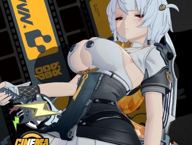 ゼンレスゾーンゼロ 0号・アンビー mod Anby Soldier 0 Cleavage