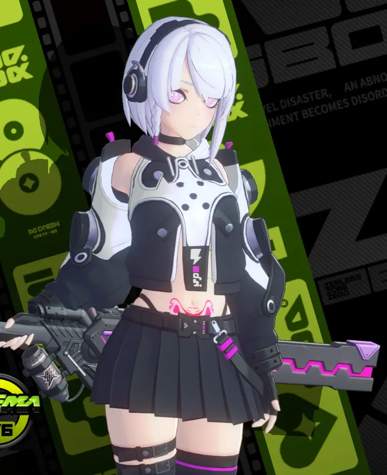 ゼンレスゾーンゼロ アンビー mod BadGirl Anby