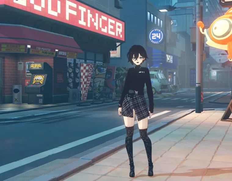 ゼンレスゾーンゼロ リン mod BELLE actually gothified