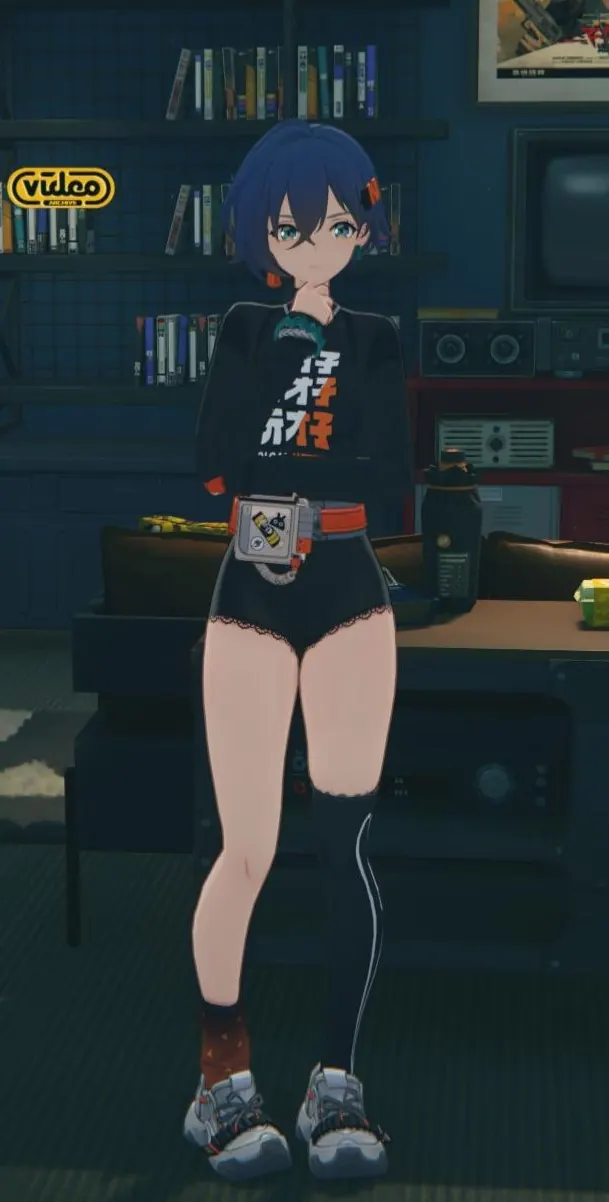 ゼンレスゾーンゼロ リン mod Belle CBT no jacket+skirt