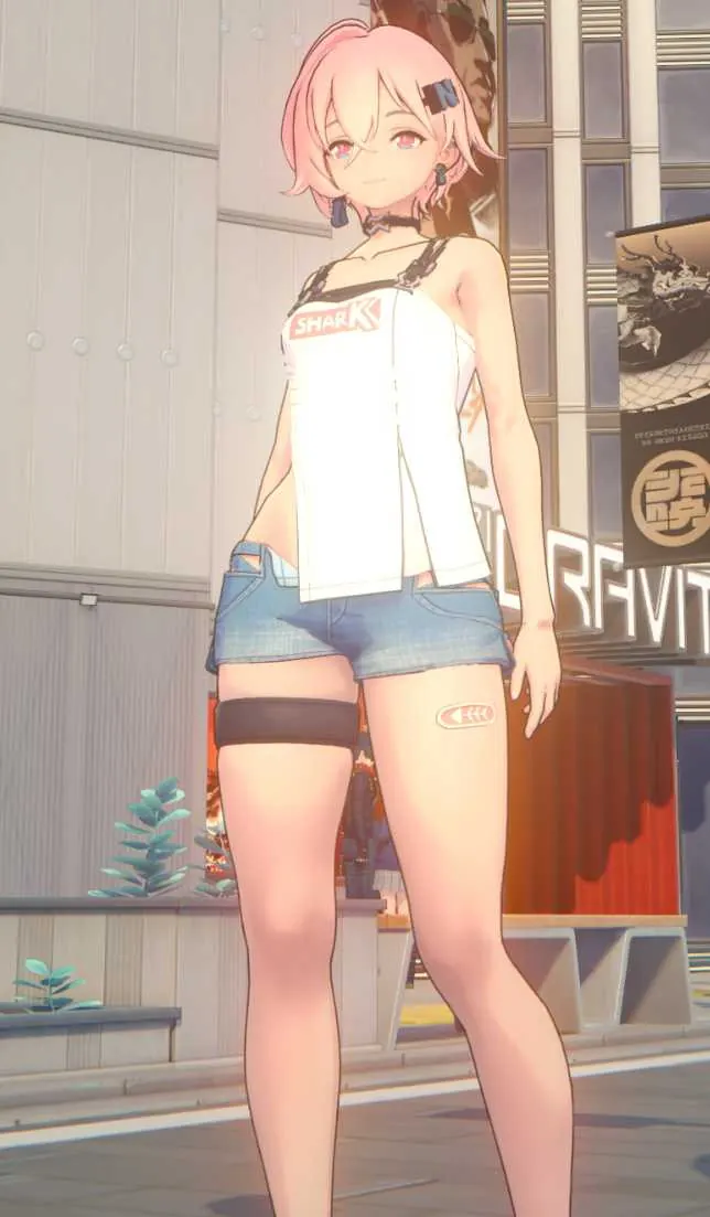 ゼンレスゾーンゼロ リン mod Belle FatShark Dormitory Clothes