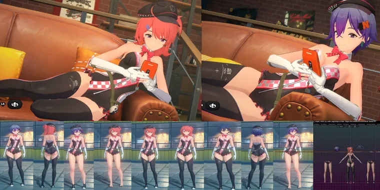 ゼンレスゾーンゼロ リン mod Belle_swinsuit(improved)