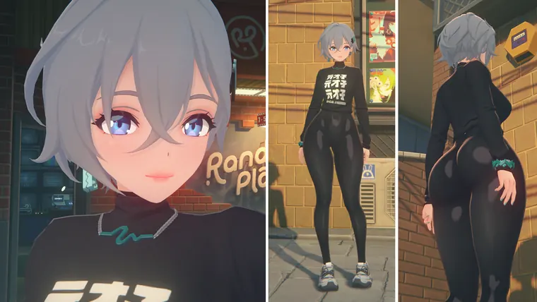 ゼンレスゾーンゼロ リン mod BH Belle - Undyed Hair