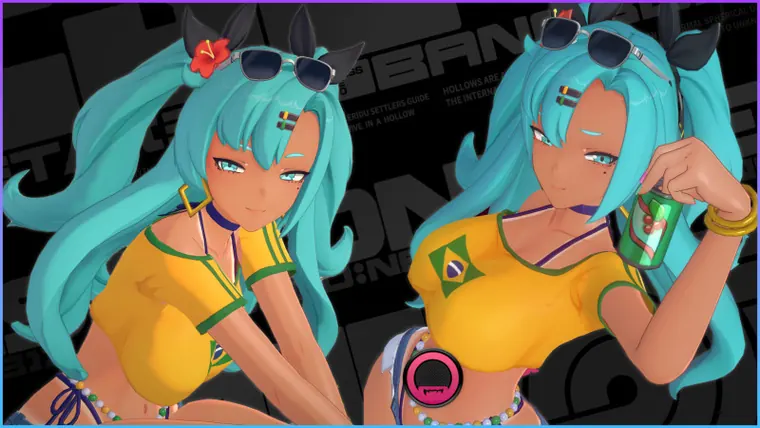 ゼンレスゾーンゼロ ニコ mod Brazilian Miku (Nicole)