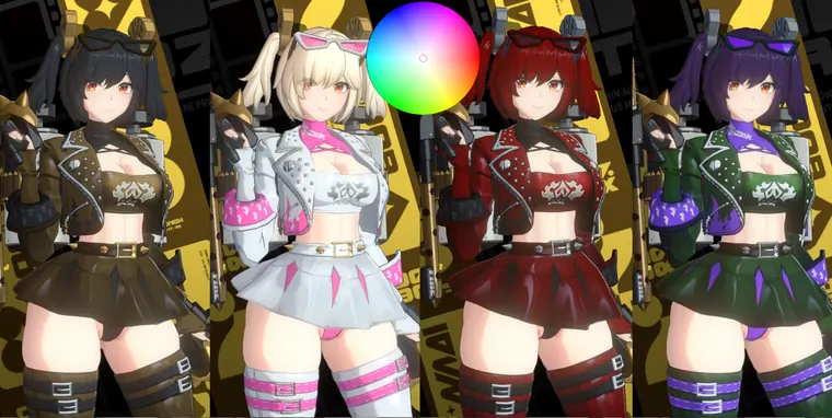 ゼンレスゾーンゼロ バーニス mod Burnice | Colorful Drinks