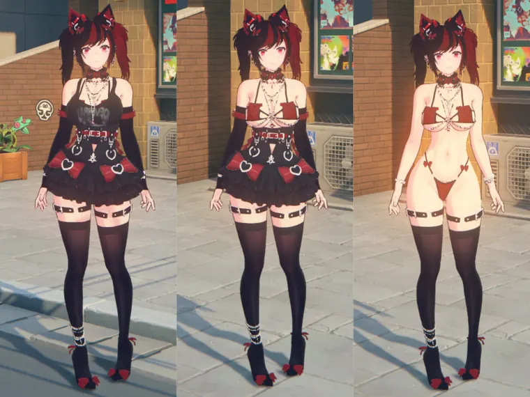 ゼンレスゾーンゼロ バーニス mod Burnice Gothic Little Devil