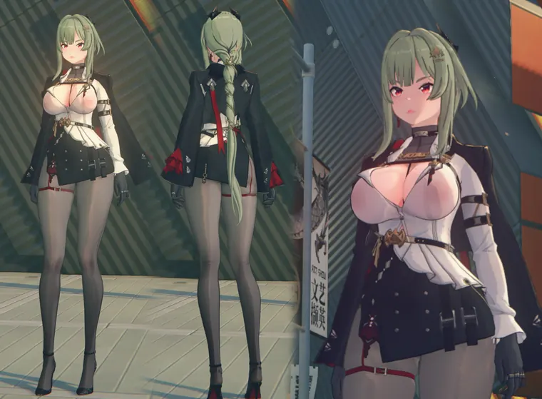 ゼンレスゾーンゼロ シーザー mod Caesarfied Black Suit Mod