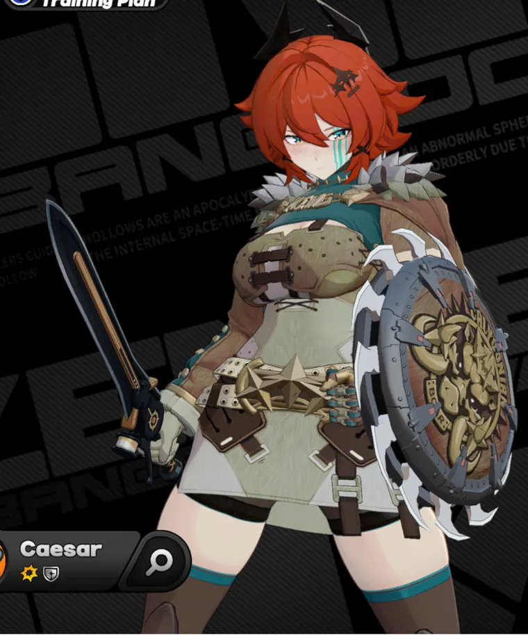 ゼンレスゾーンゼロ シーザー mod Celtic Caesar +Reshaped + crucible shield