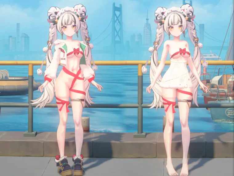 ゼンレスゾーンゼロ ダイアリン mod Christmas deer x Dialyn