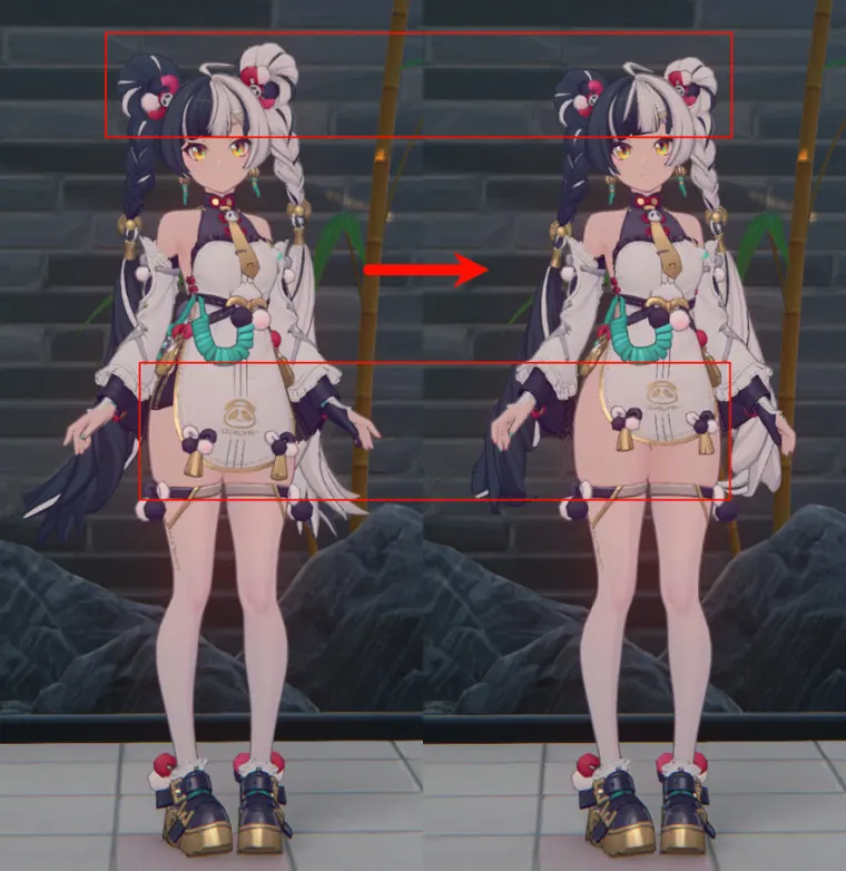ゼンレスゾーンゼロ ダイアリン mod Dialyn - No Pants