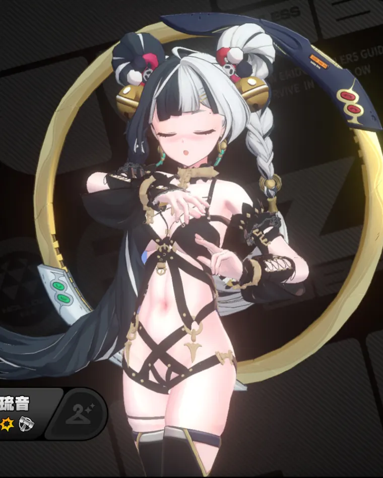 ゼンレスゾーンゼロ ダイアリン mod Dialyn X Black Gold Girl