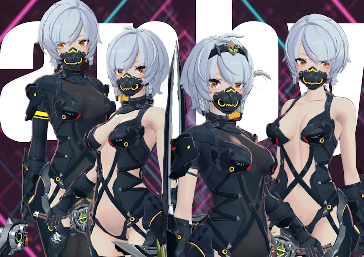 ゼンレスゾーンゼロ 0号・アンビー mod 安比 0 —— 机兵   anby Mecha Trooper