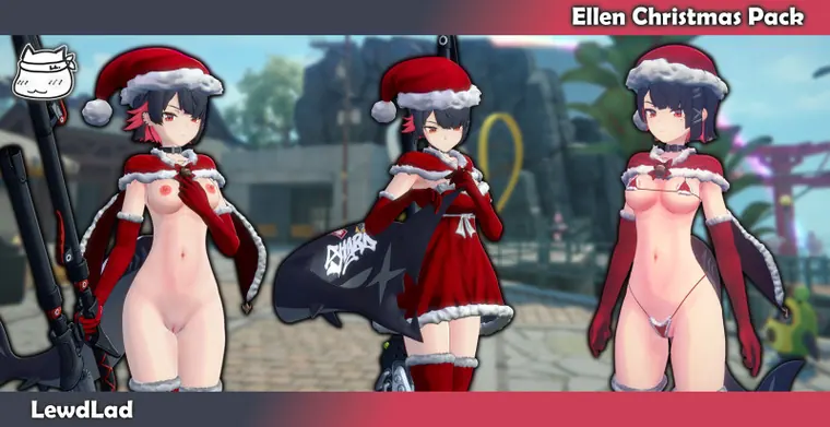ゼンレスゾーンゼロ エレン mod Ellen Christmas Pack
